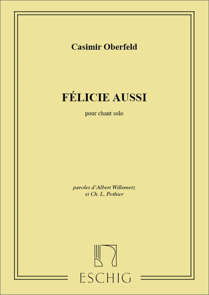 Felicie Aussi Cht Seul
